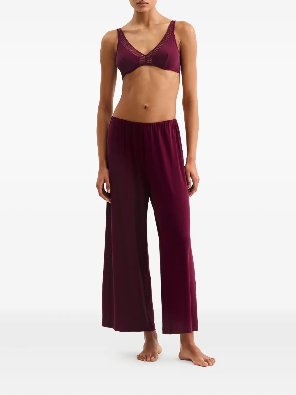 ERES Valérie Graph triangel bh met beugel Paars