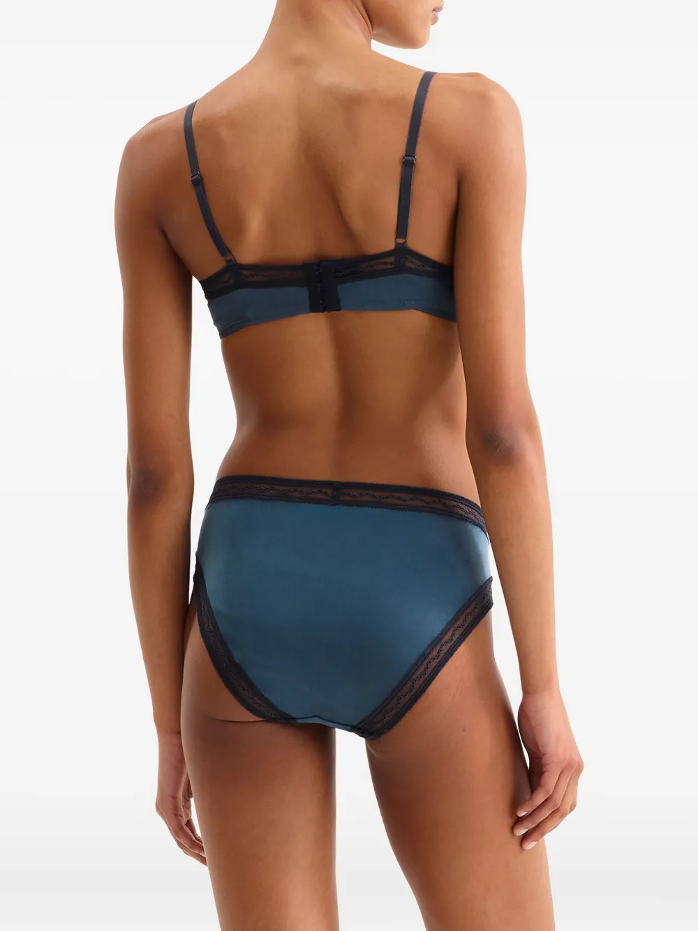 ERES Inspirée slip met kanten afwerking Blauw