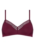 ERES Madeleine graphic-lace triangle bra - Purple
