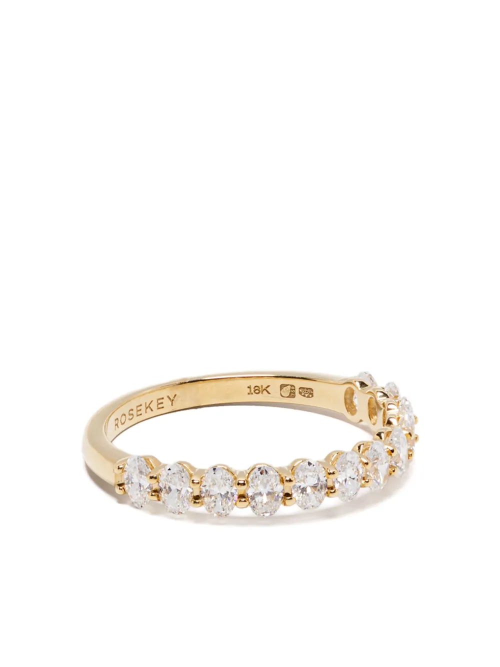 ROSEKEY 18kt yellow gold diamond ring - Oro