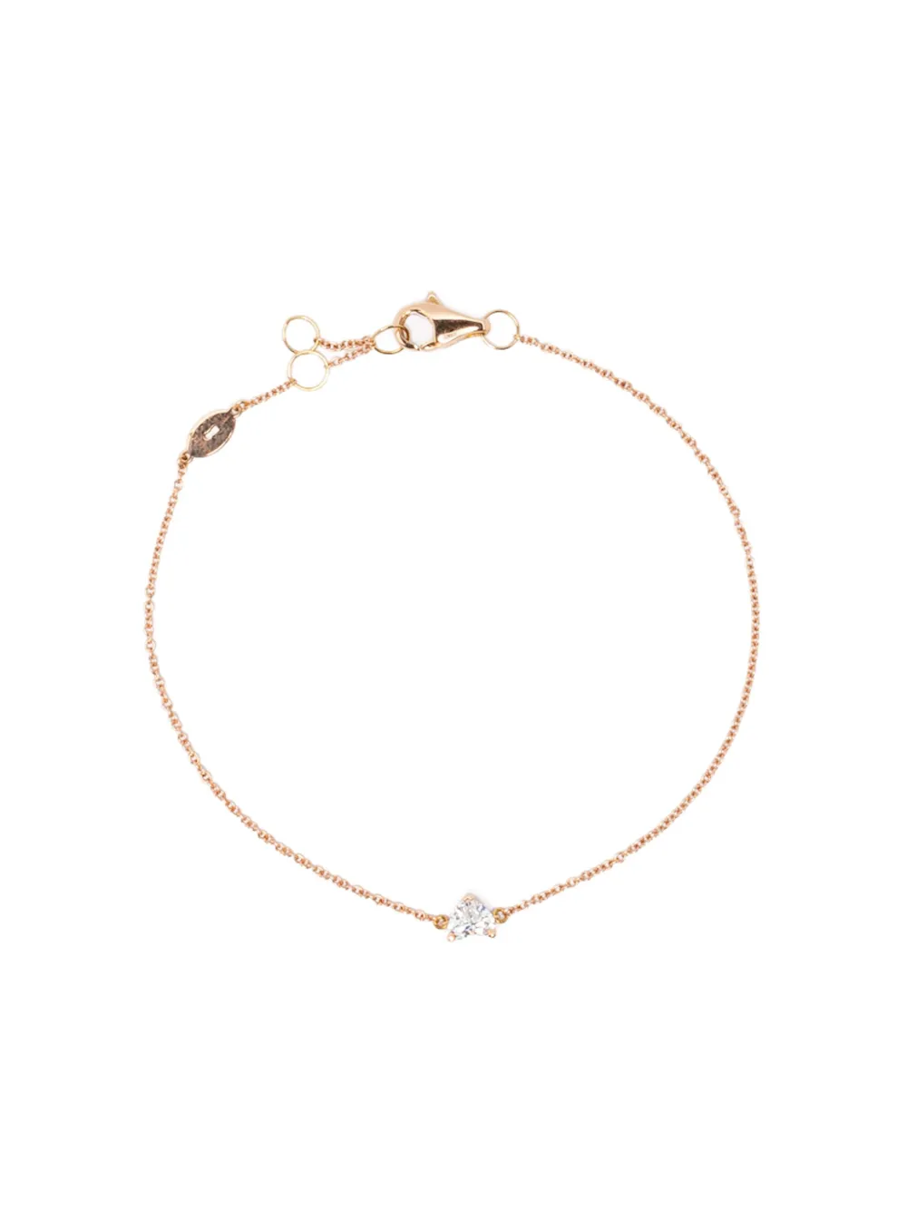 ROSEKEY Bracciale in oro rosa 18 carati con diamanti | rosa | Image 1