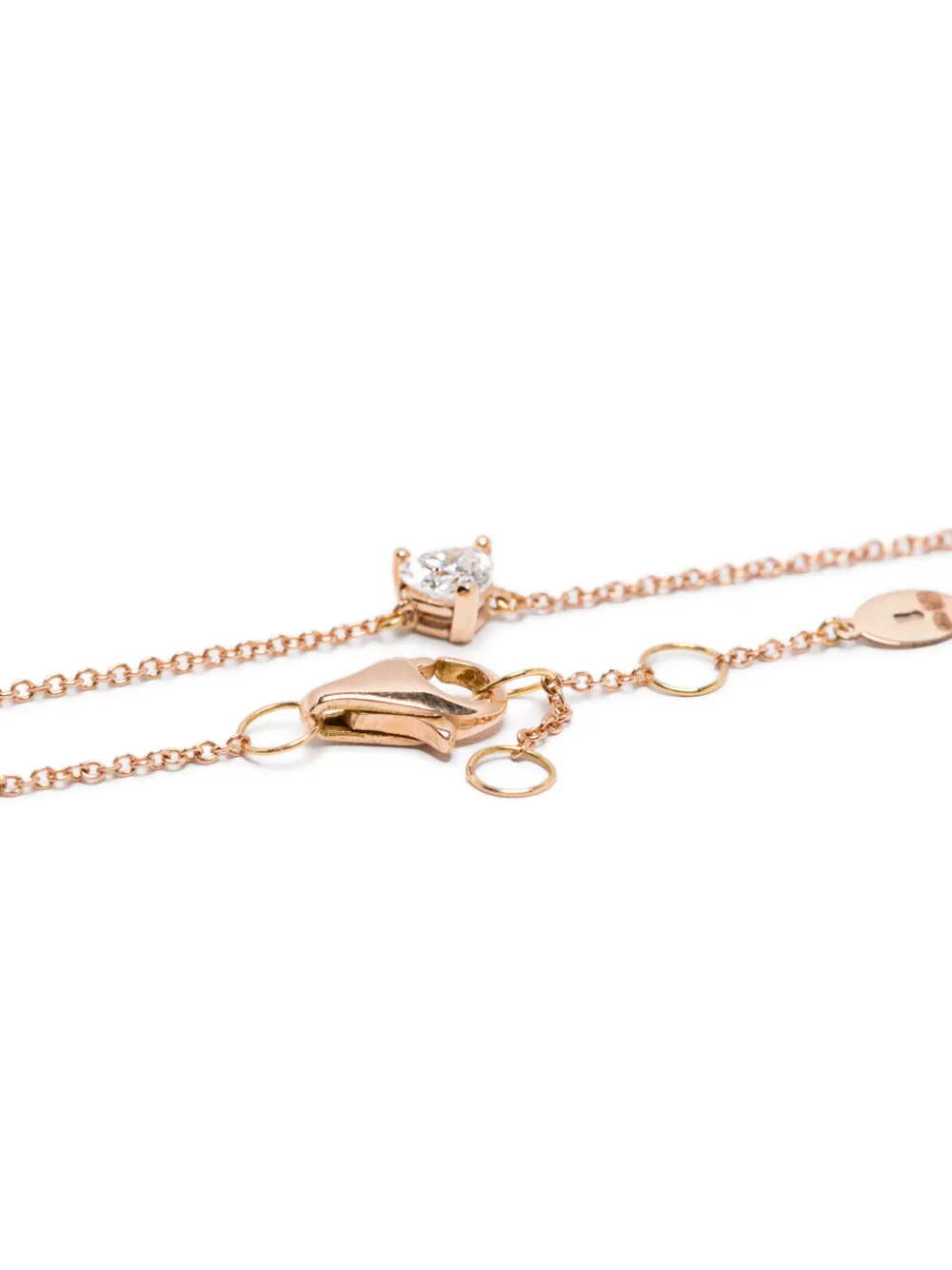 ROSEKEY Bracciale in oro rosa 18 carati con diamanti | Image 2
