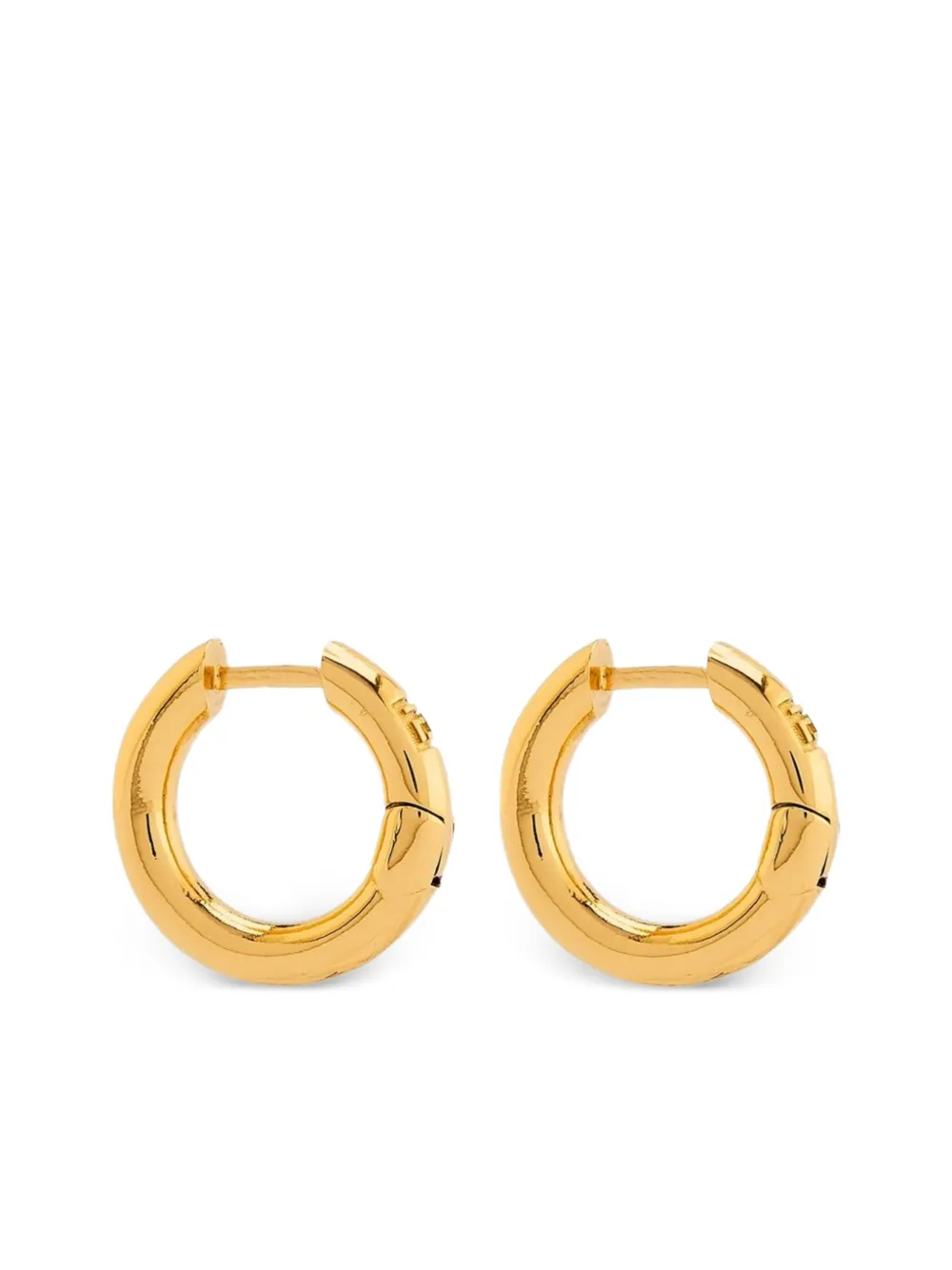 Federica Tosi Eva スモール フープピアス - ゴールドトーン