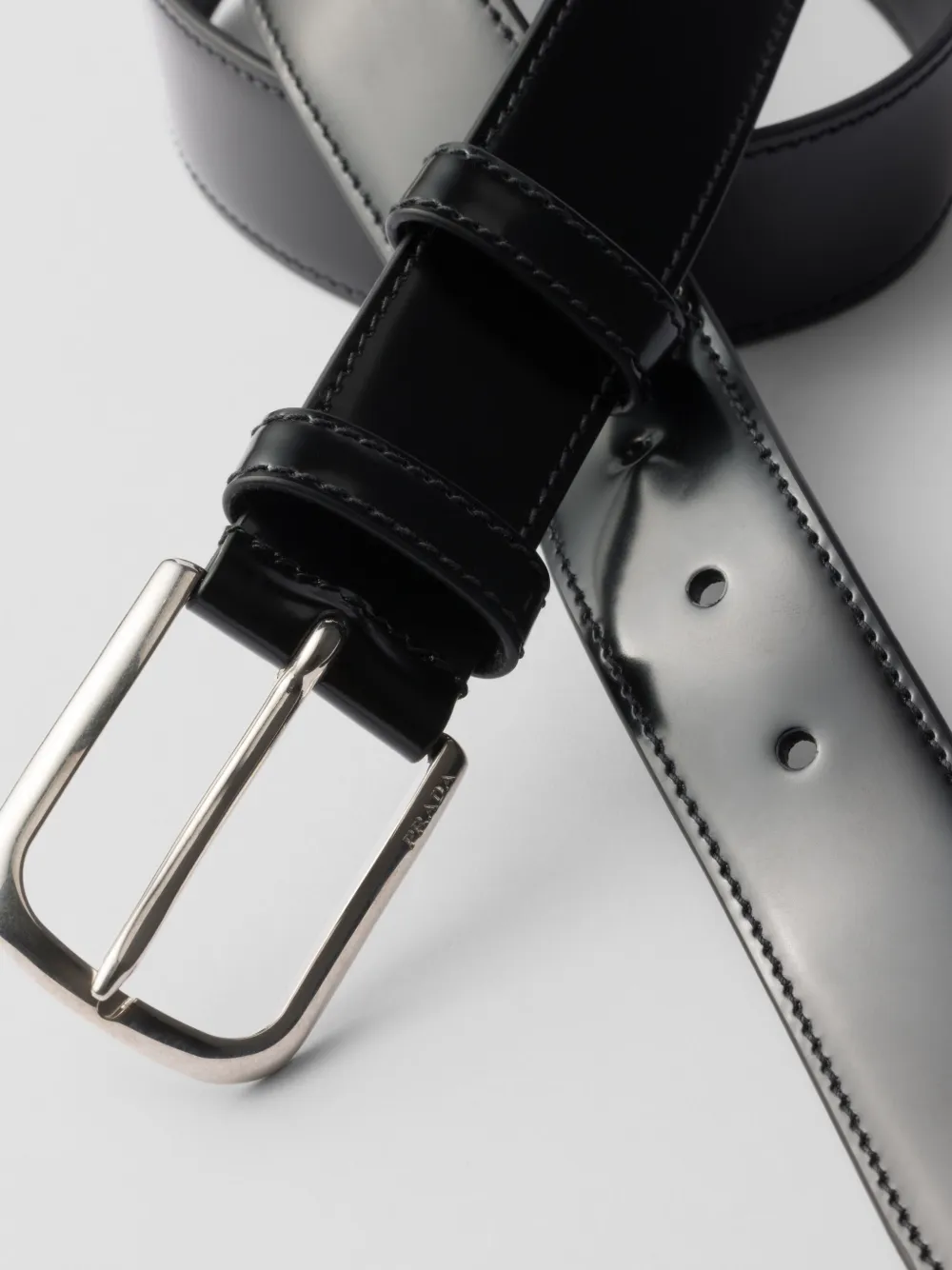 Prada brushed-leather belt | Image 2