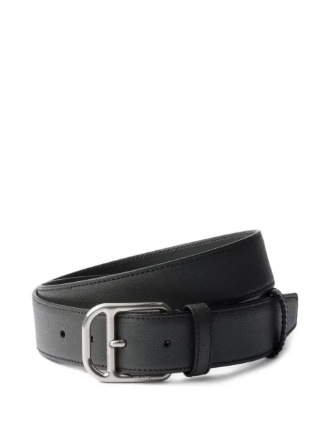 Prada cinturón de piel saffiano