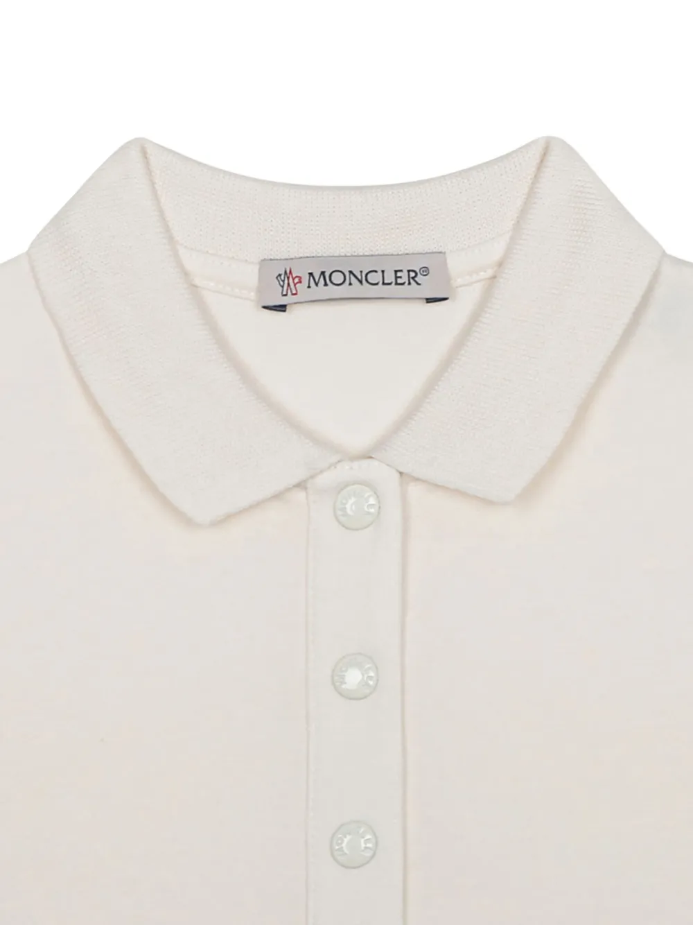 Moncler Enfant Katoenen jurk Wit