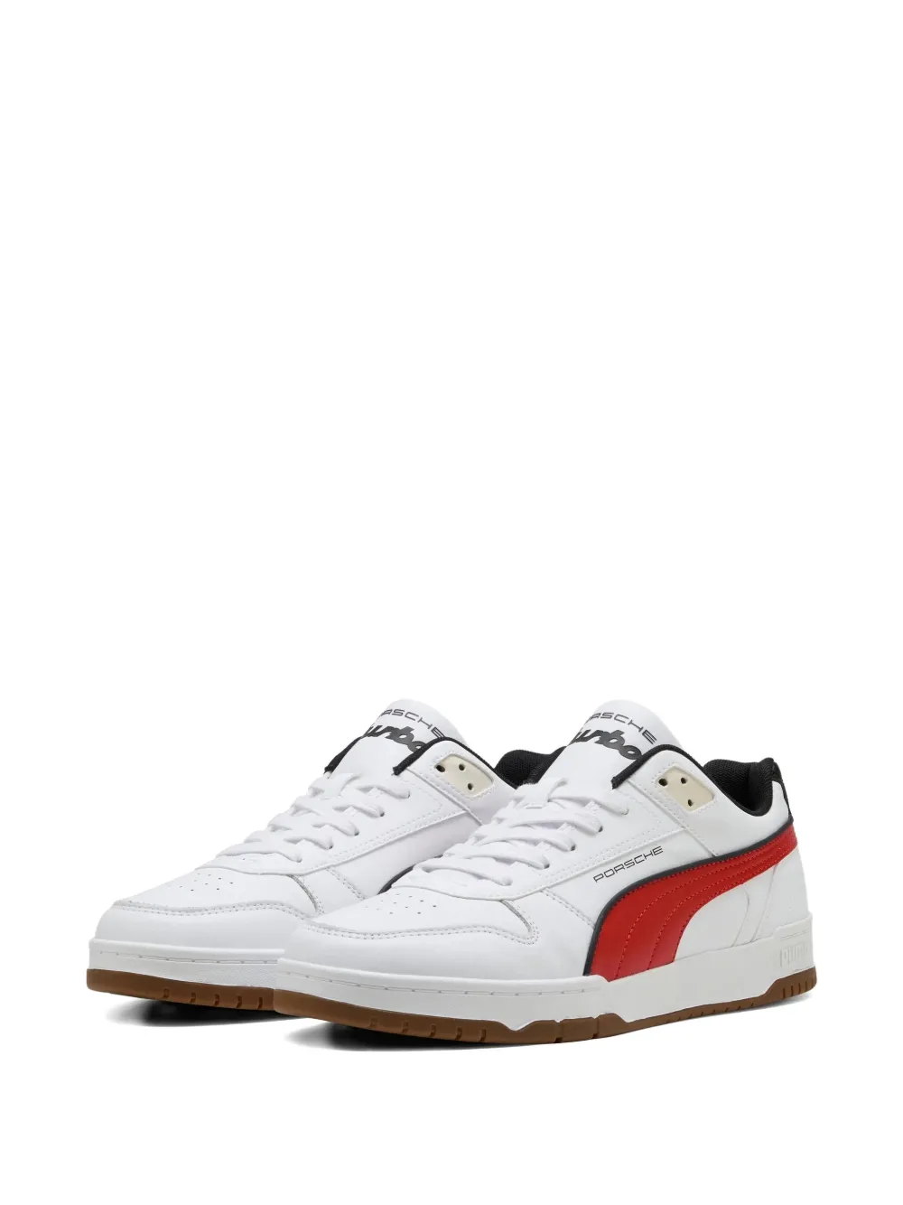 PUMA x Porsche Legacy RBD "Game White Red Fire" sneakers