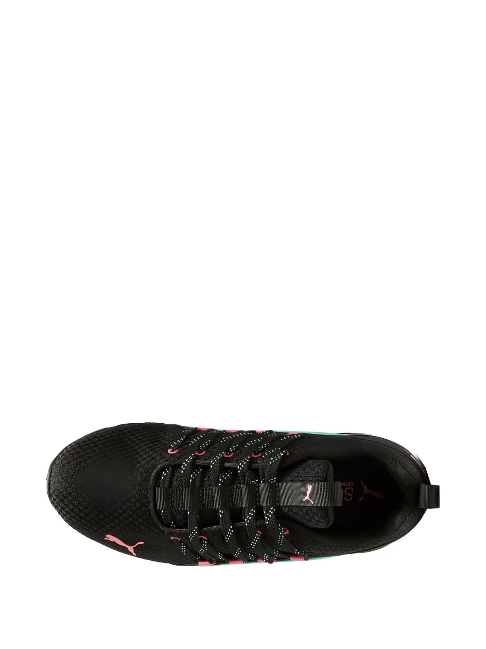 Puma Axelion Colorful Contours "black" Sneakers In Black