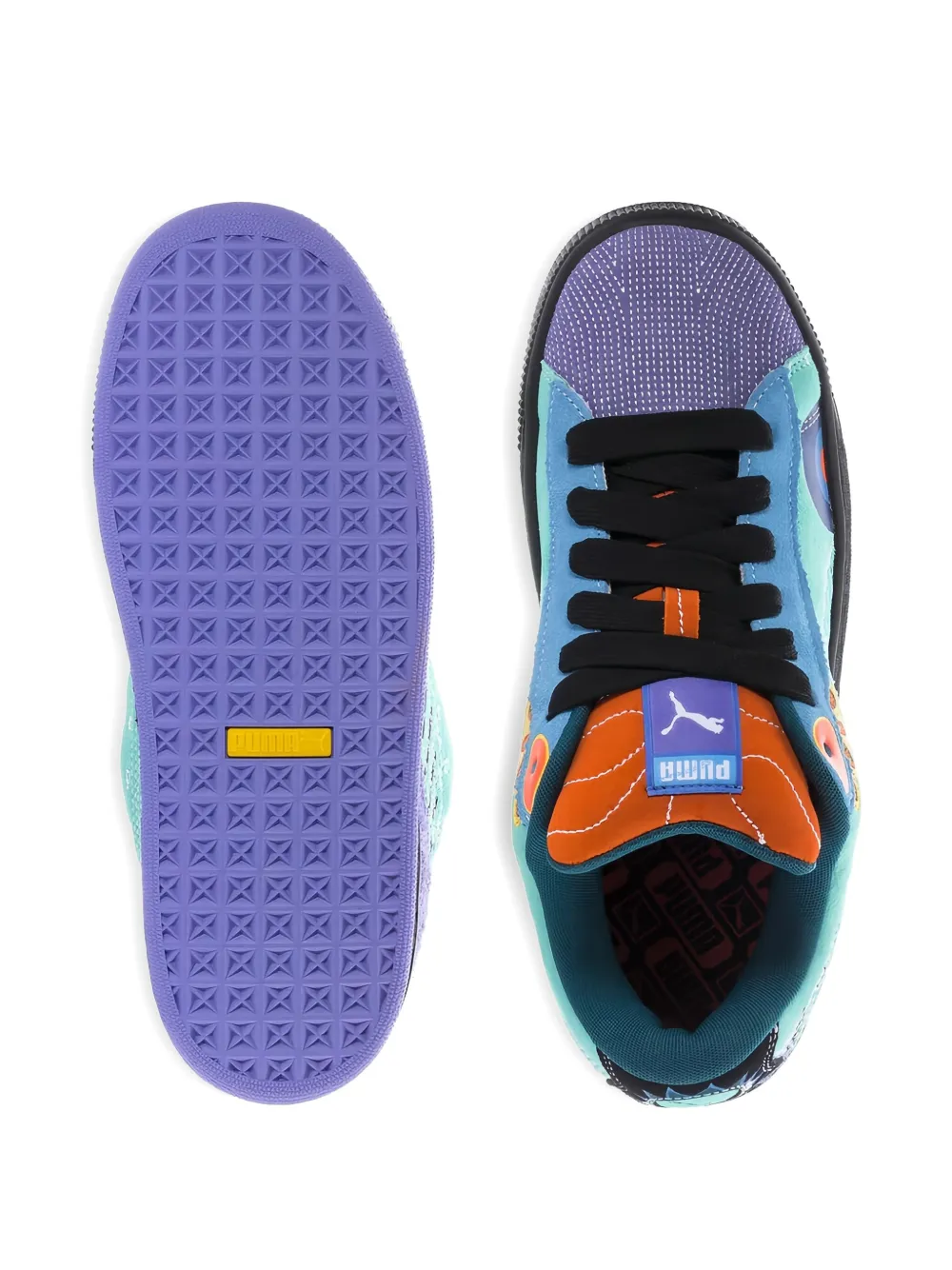 PUMA Suede XL "Dia De Los Muertos Pack Mint" sneakers Grey