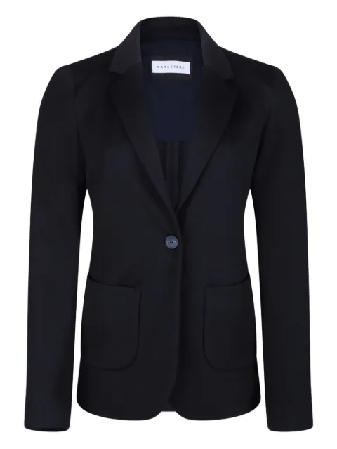 Caractère single-breasted blazer