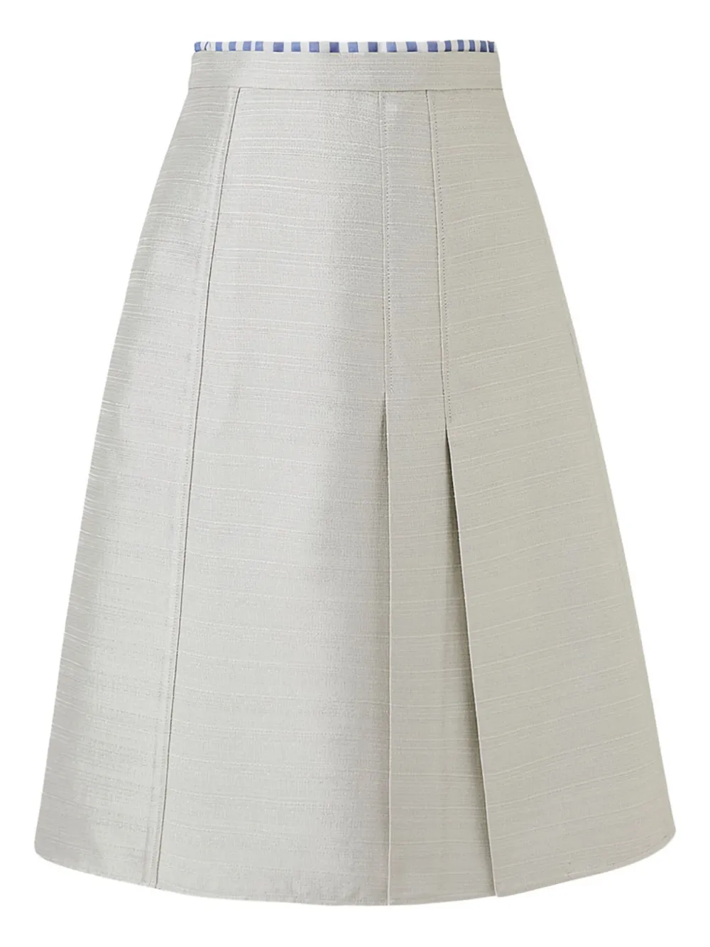 pleated long skirt