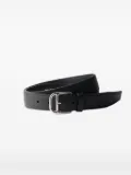 Prada pebbled-leather belt - Black