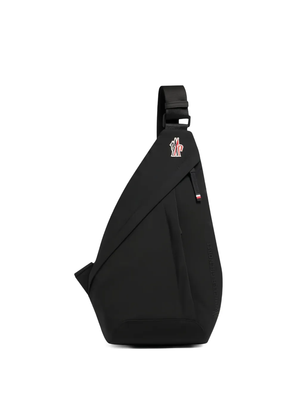 Moncler Grenoble Schoudertas met logopatch Zwart
