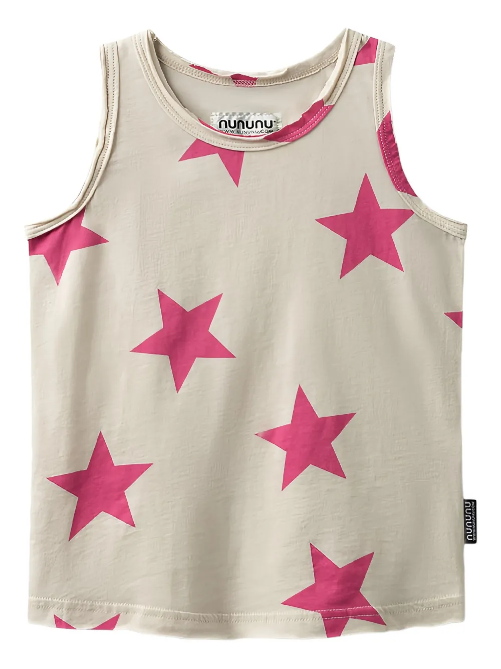 Nununu Star tanktop Beige