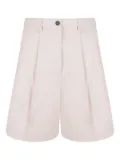 Nine In The Morning creased shorts - Neutrals