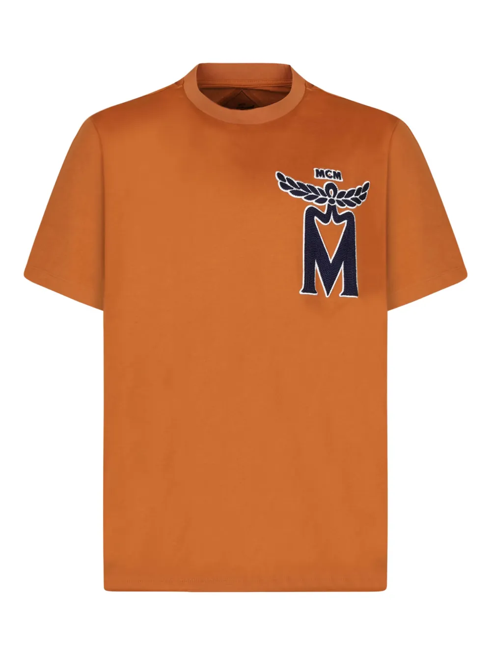 MCM playera de algodón orgánico | marrón | Image 1