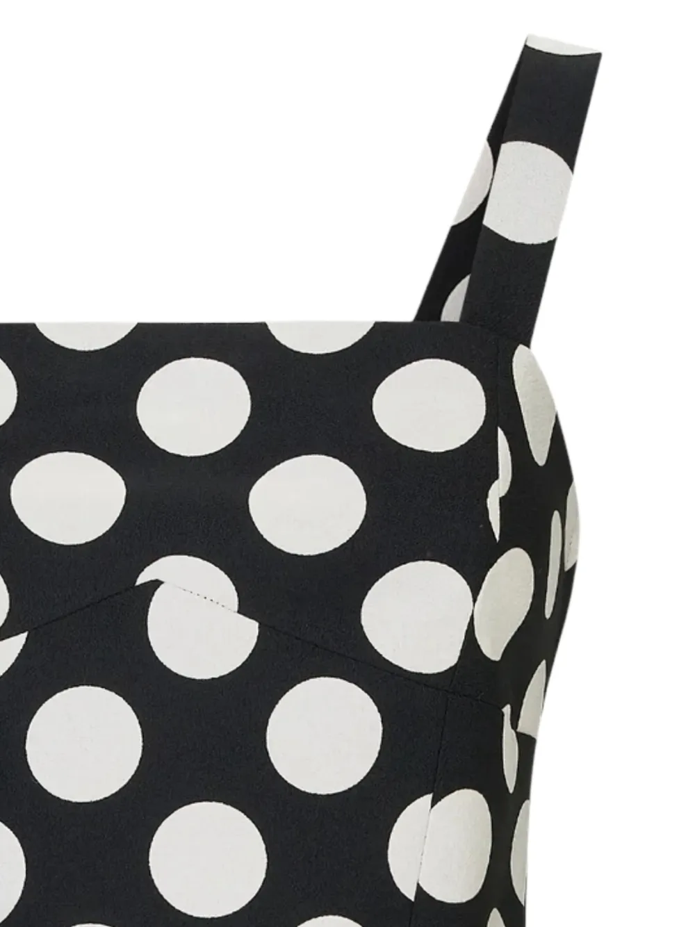 Caractère polka-dot printed top | Chalecos y camisetas | Image 2