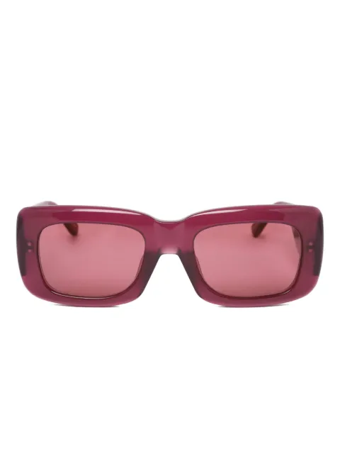 The Attico lentes de sol con armazón cuadrada