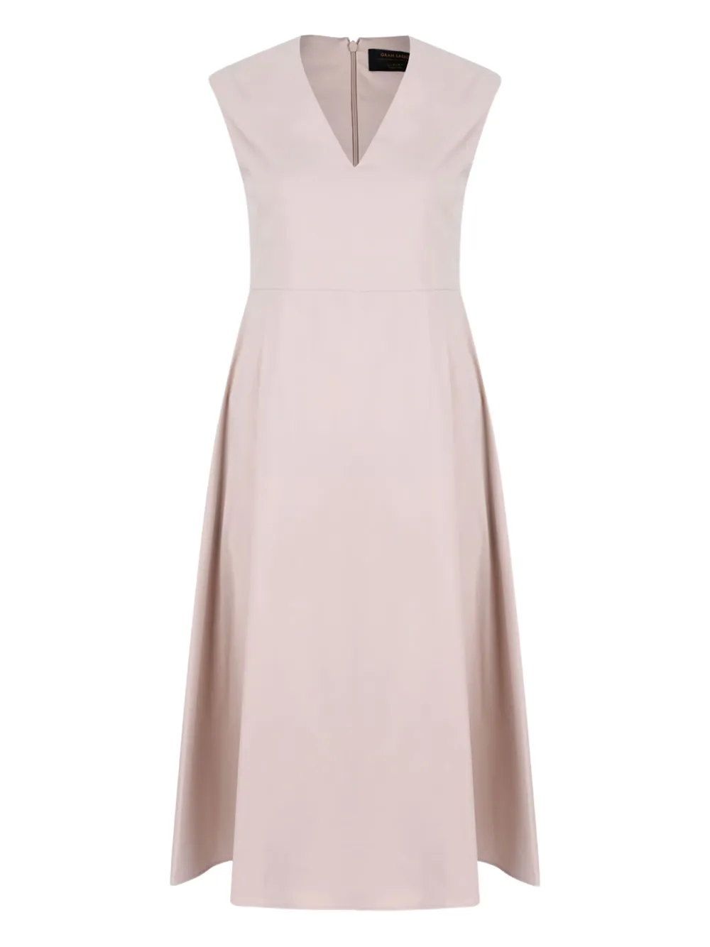 Gran Sasso sleeveless midi dress | Pink | Image 1