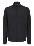 ALBERTO BRESCI zip-up jacket - Black