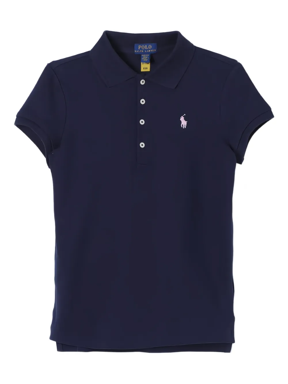 POLO RALPH LAUREN KIDS Poloshirt met borduurwerk Blauw