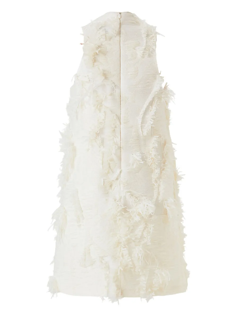 HUI MILANO sleeveless mini dress - Wit