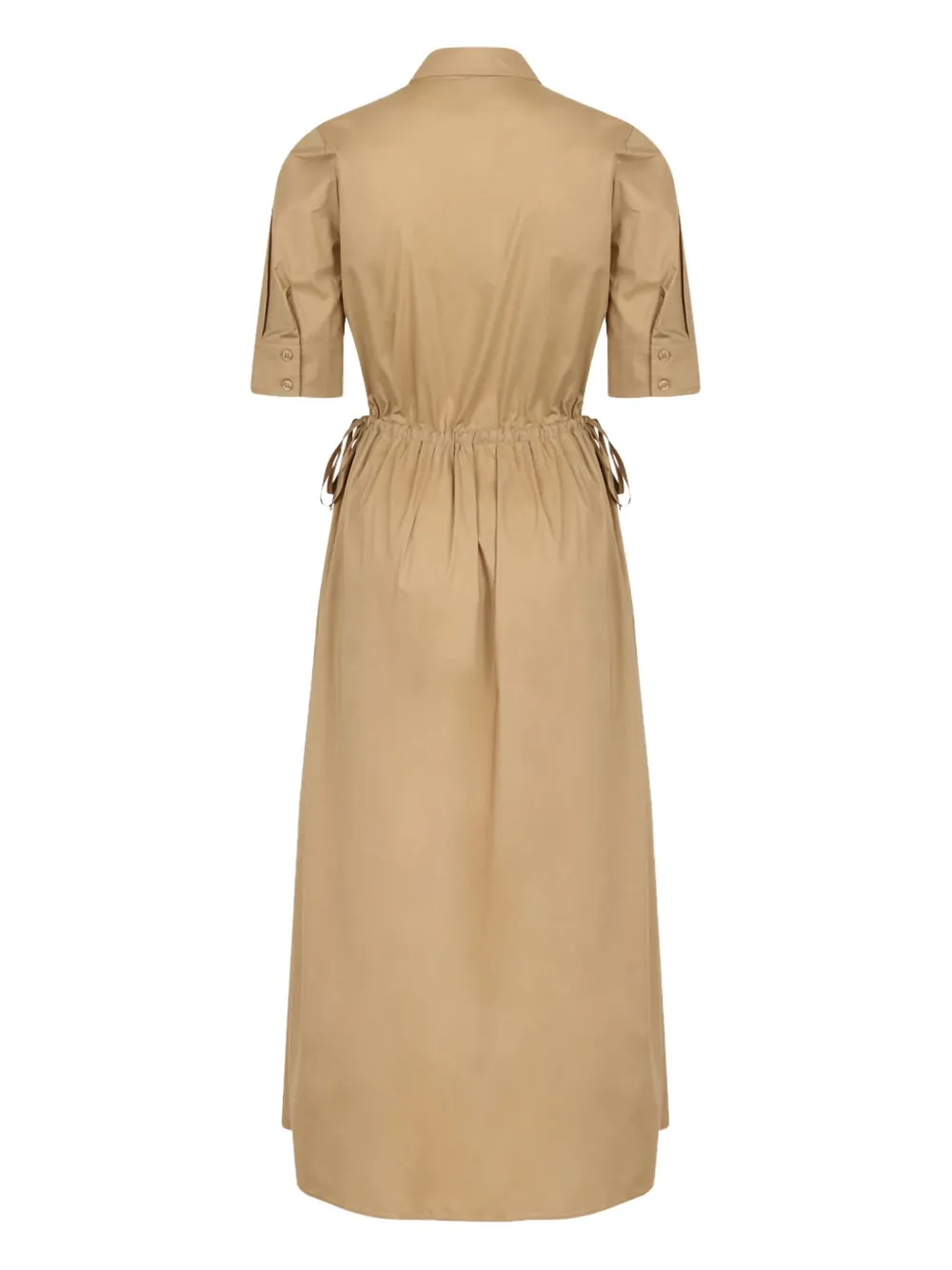 Caractère short sleeve dress - Bruin
