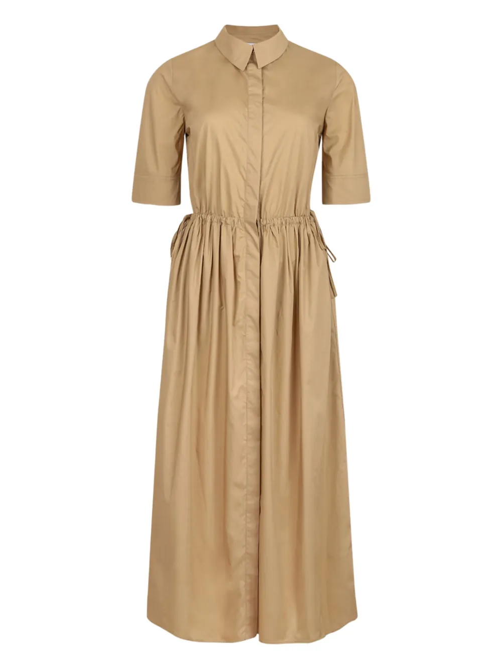 Caractère short sleeve dress | Brown | Image 1