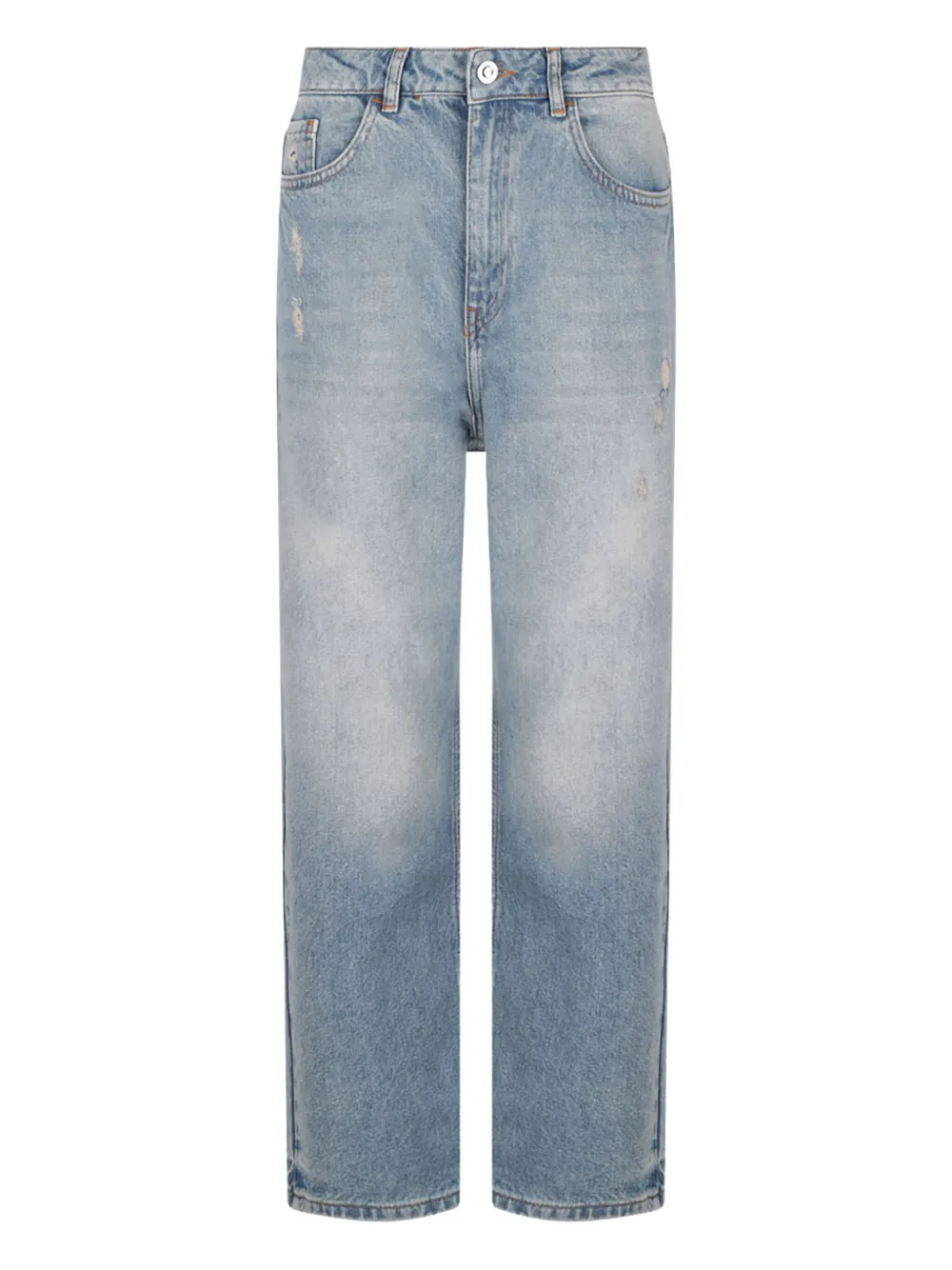 Caractère logo-patch jeans | Blue | Image 1
