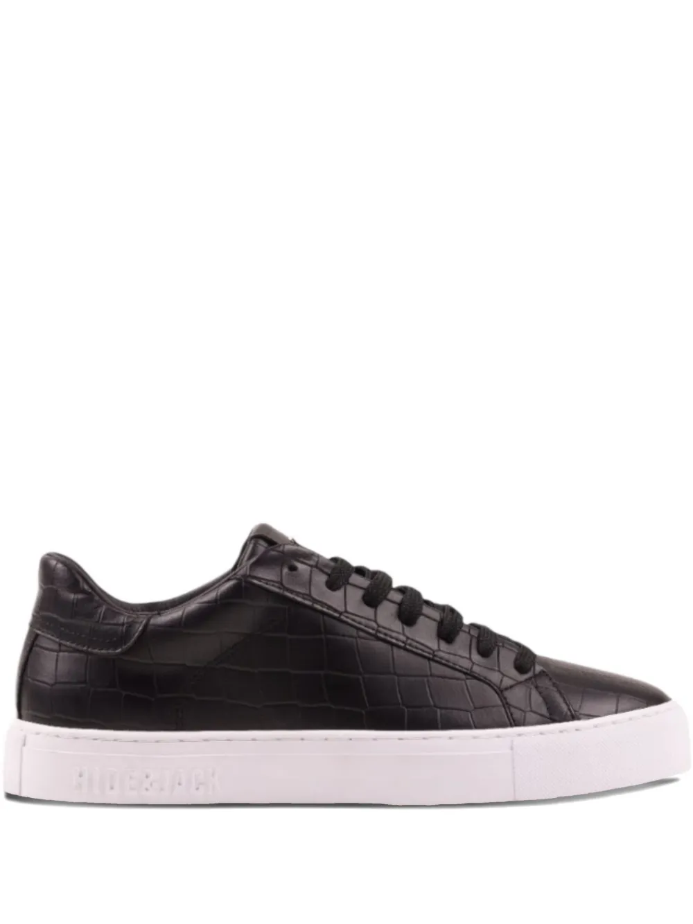 Hide&Jack leather sneakers Black