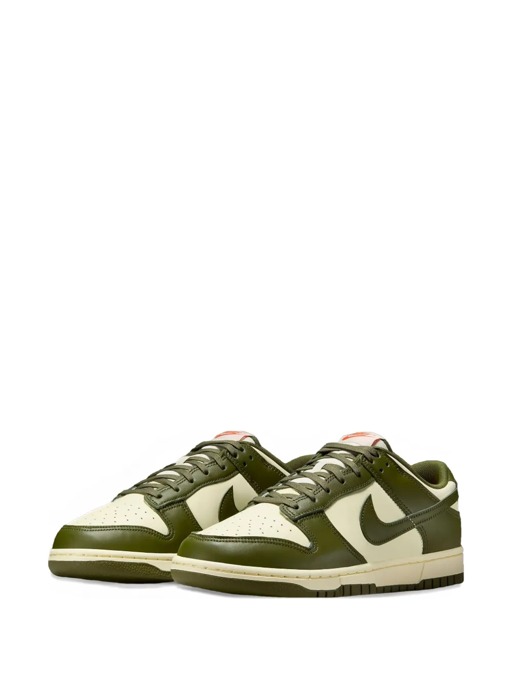 Nike Leather Panelled Low Trainers In Multi