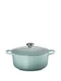 Le Creuset enamelled cocotte (27cm) - Blue
