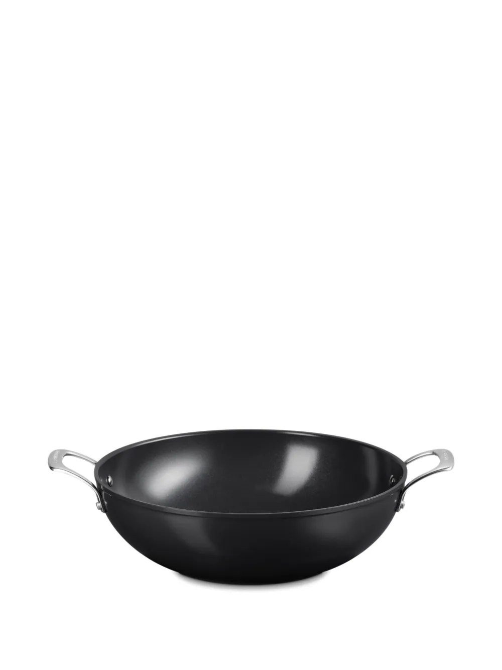 Le Creuset non-stick wok (32cm) | Black | Image 1