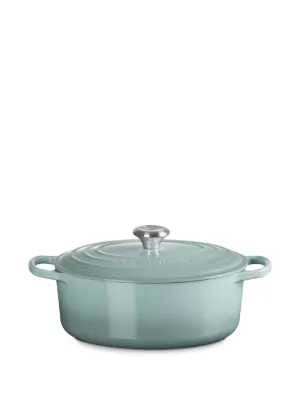 LE CREUSET ラウンドキャセロール 20cm Le Creuset ラウンド キャセロール 22cm | ブルー | FARFETCH JP