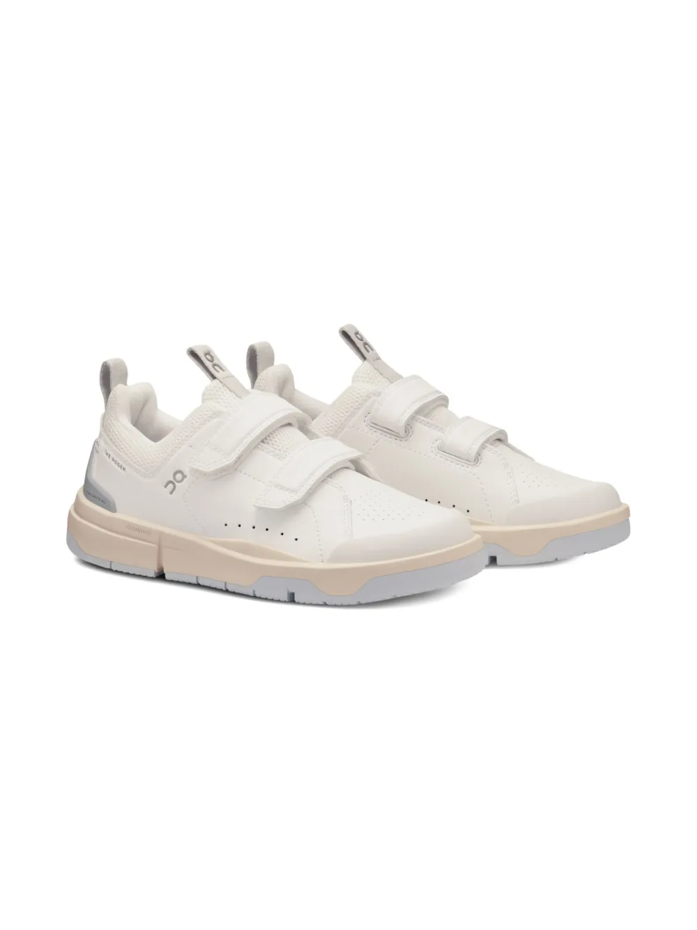 on running kids The Roger double-strap trainers White