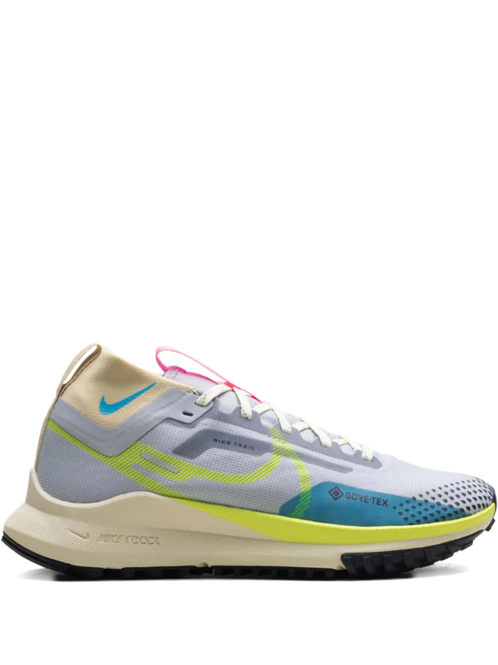 Nike React Pegasus Trail 4 "Wolf Grey Volt" sneakers