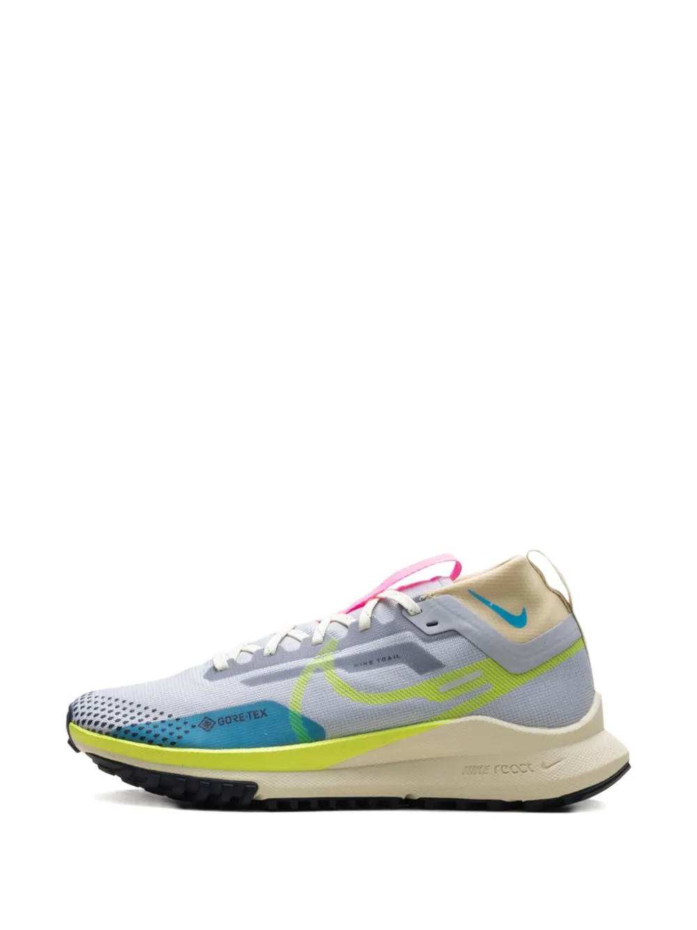 Nike React Pegasus Trail 4 "Wolf Grey Volt" sneakers