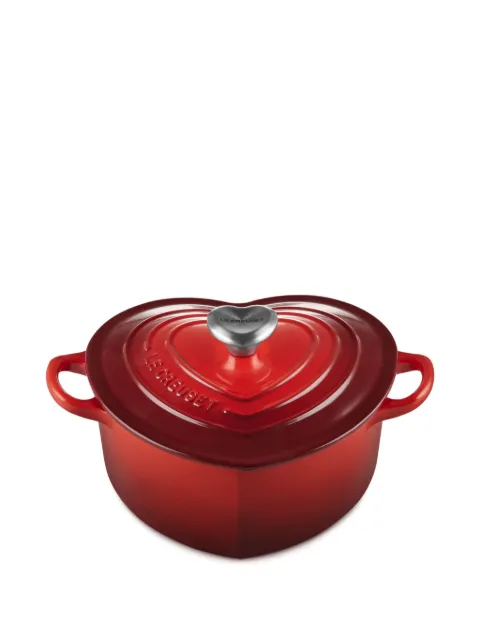 Le Creuset heart-shape pan 