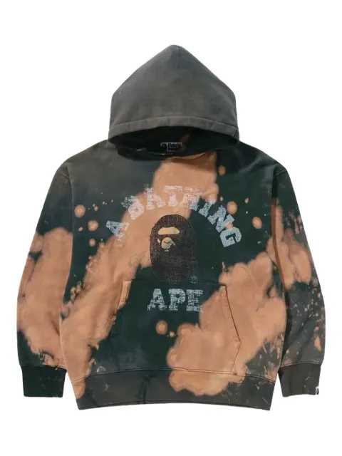 A BATHING APE® Tie Dye College hoodie