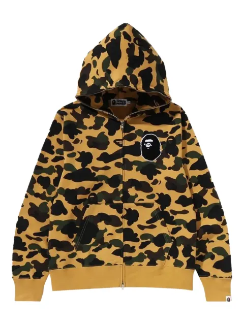 A BATHING APE® Camo Ape Head "Yellow" hoodie