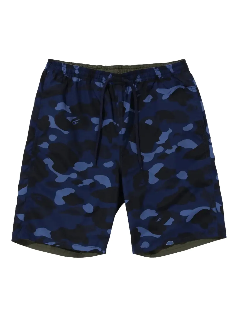 A BATHING APE® Camo Shark shorts | Blue | Image 1
