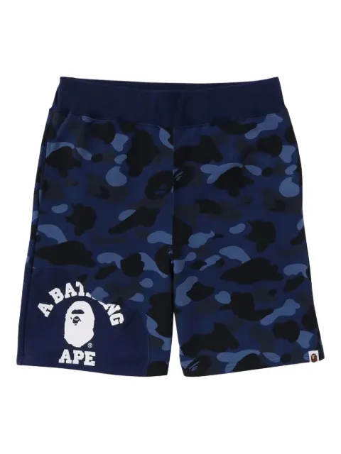 A BATHING APE® Camo Cutting shorts
