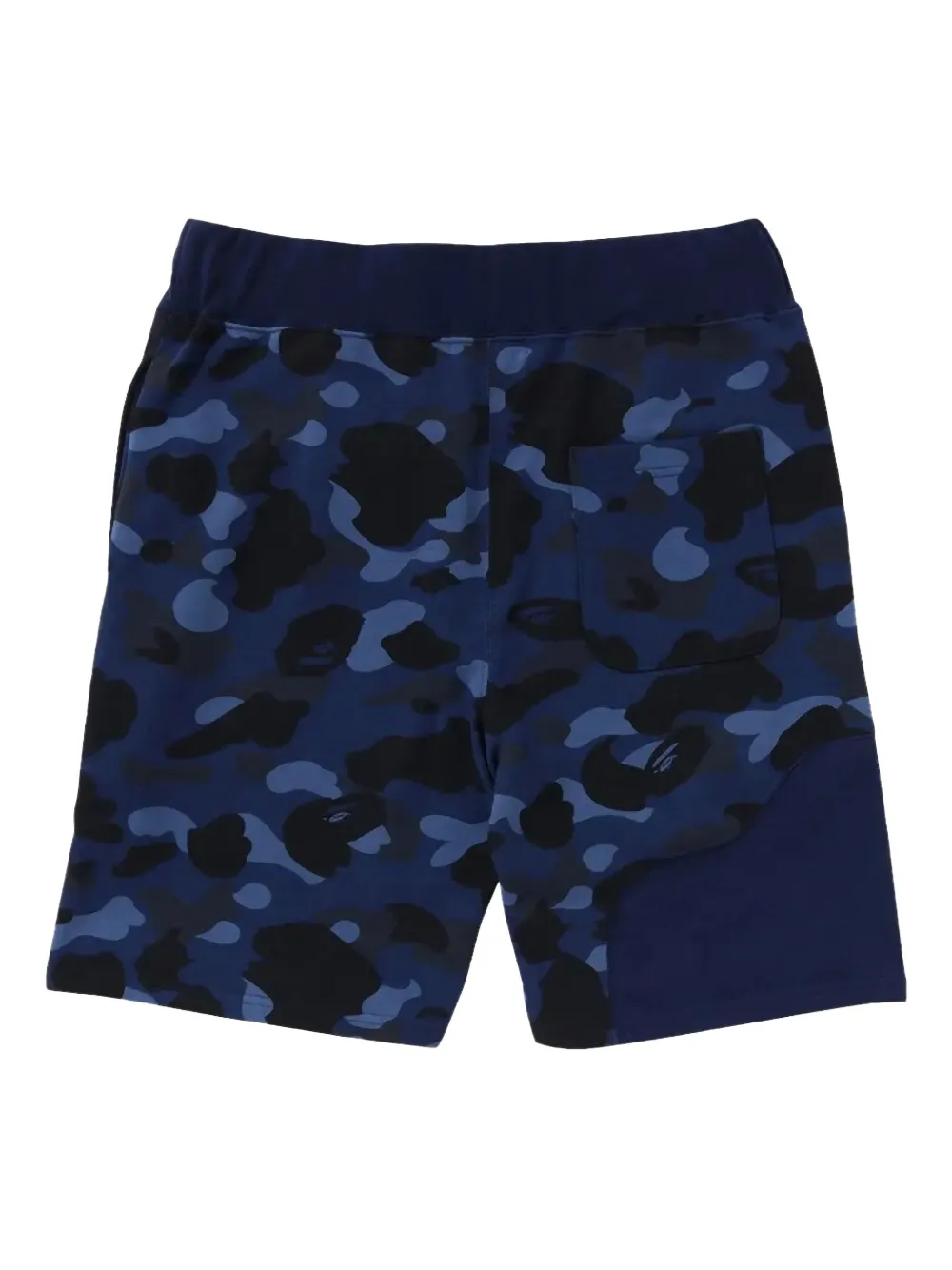 A BATHING APE Camo Cutting hsorts Blauw