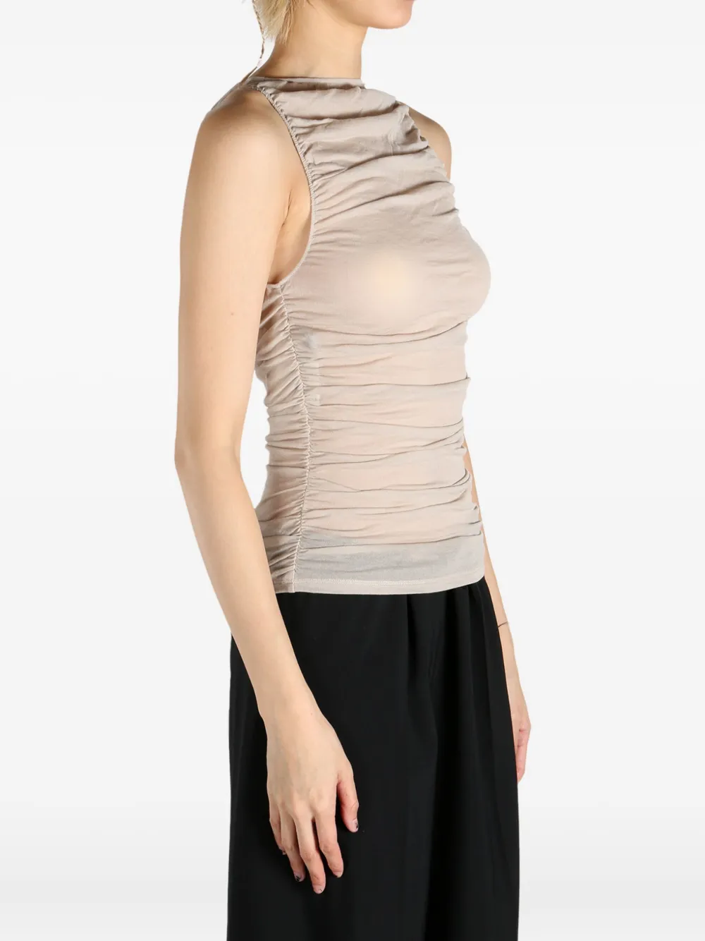 Paloma Wool ruched sleeveless top | Vests & Tank Tops | Image 2