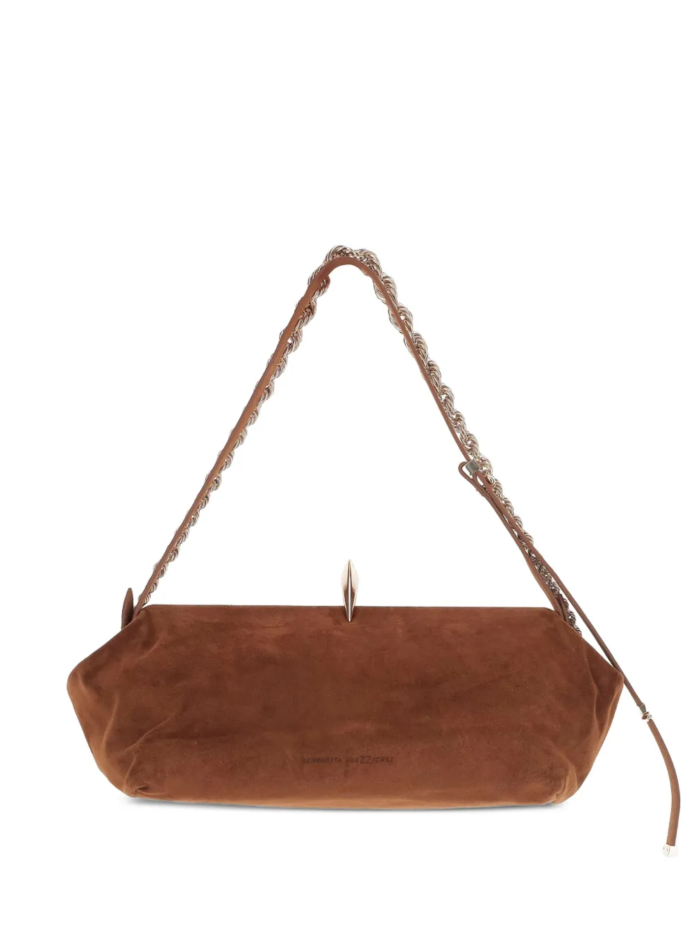 Benedetta Bruzziches Sophia suede shoulder bag | Brown | Image 1