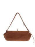 Benedetta Bruzziches Sophia suede shoulder bag - Brown