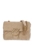 PINKO raffia cross body bag - Neutrals