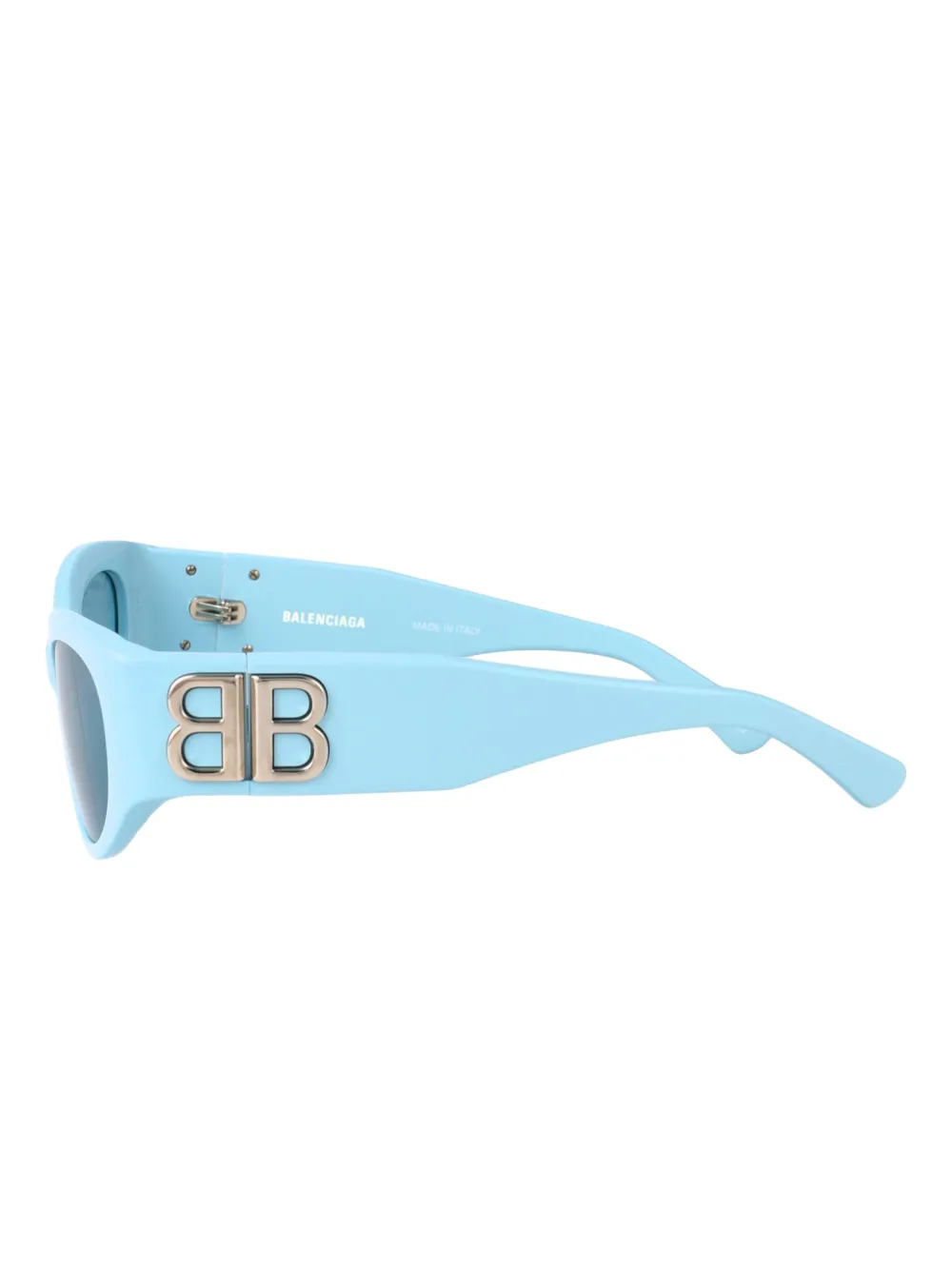 Balenciaga Eyewear Zonnebril met cat-eye montuur Blauw