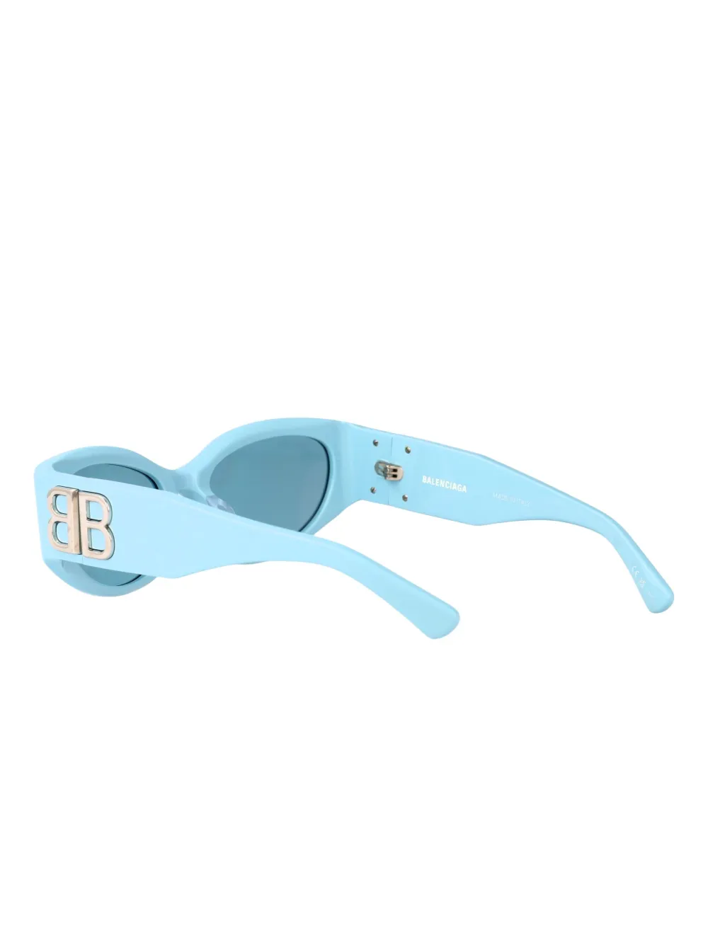 Balenciaga Eyewear Zonnebril met cat-eye montuur Blauw