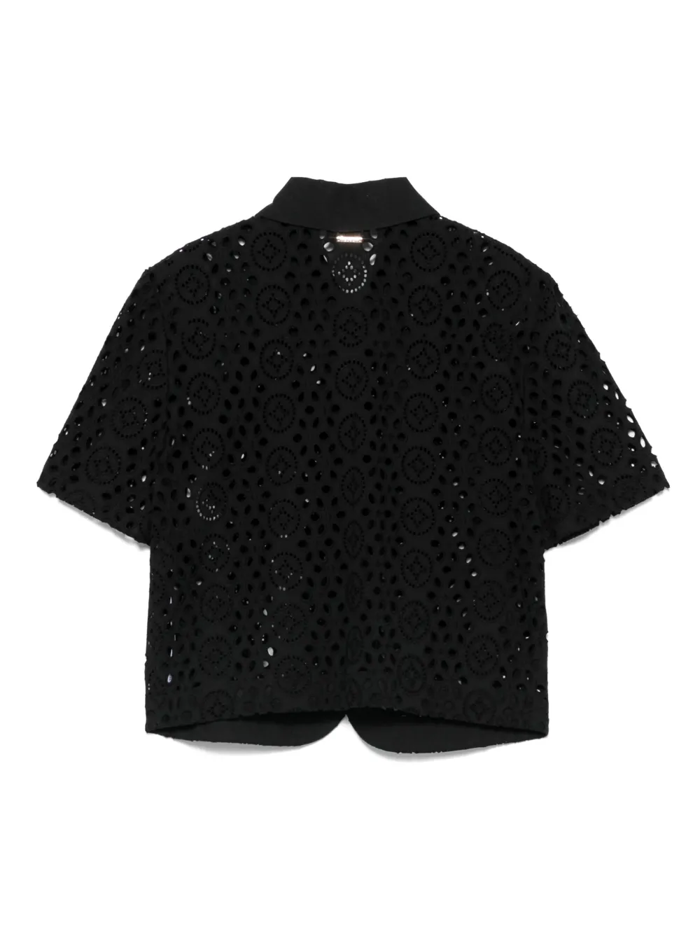LIU JO cotton shirt - Zwart